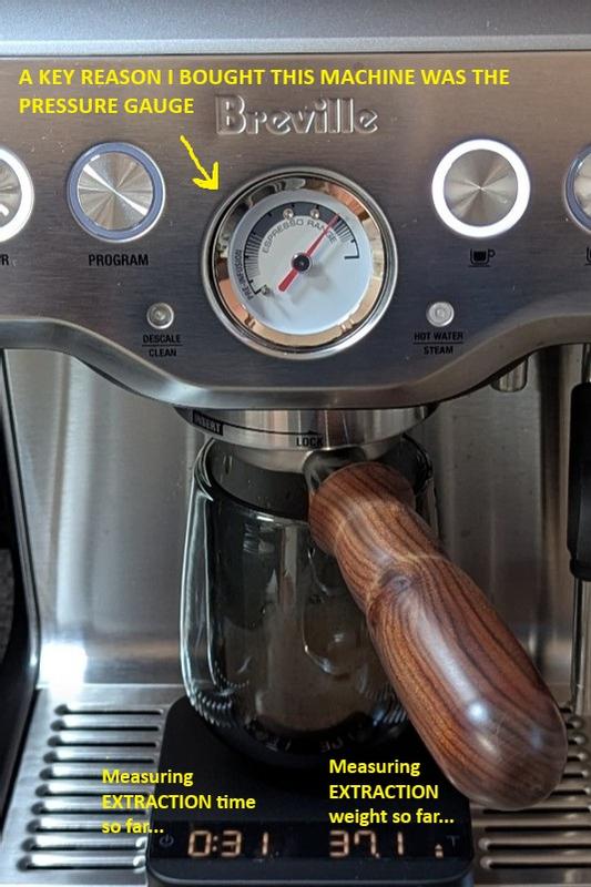 Key reason for purchasing this machine - Pressure Gauge