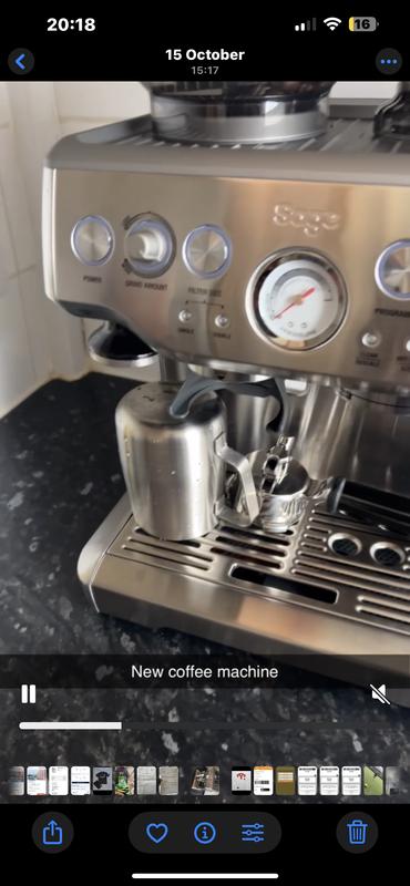 BES870XL The Barista Express Espresso Maker