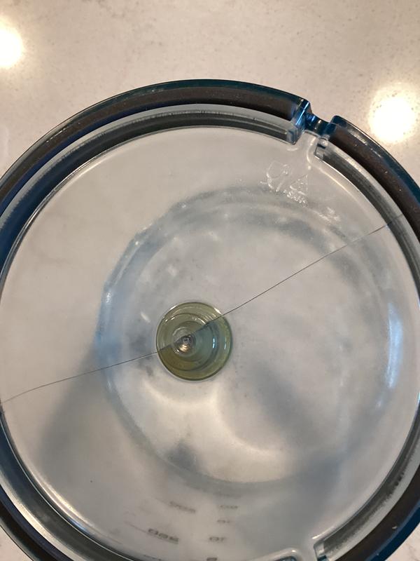 Cracked chopper bowl