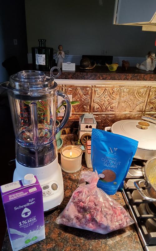 My new blender is about to go to work!