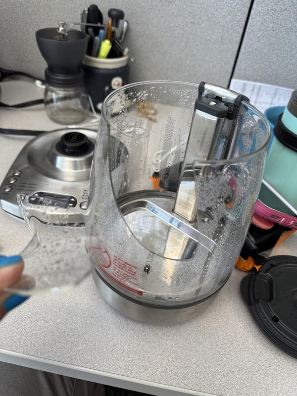 Just exploded. I’m lucky I didn’t get hurt.