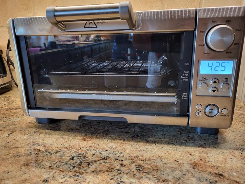 425 for bake potatoes 120 min still had crunchy bits in it.