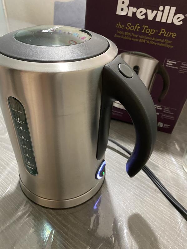 Breville the Soft Top Pure Electric Tea Kettle Brand New