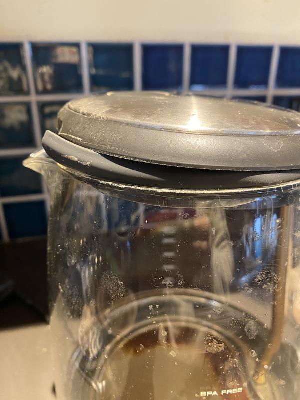 rubber sealer came out  of its groove