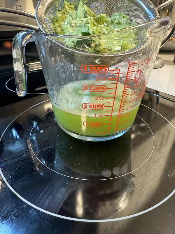Juice from scrap bag
