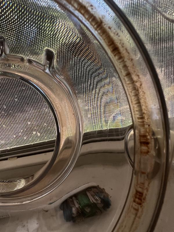 See all the residues, even with the brush included you can see tha result,