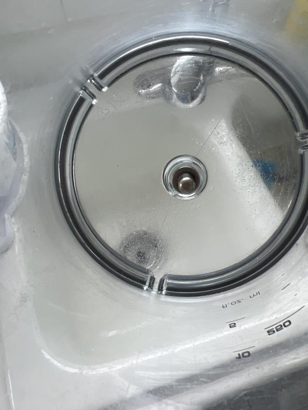 Terrible chopping bowl. Cracked and a film is left on the plastic even after thorough and multiple cleanings