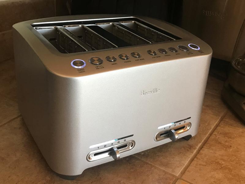 Breville BTA840XL Die-Cast 4-Slice Smart Toaster