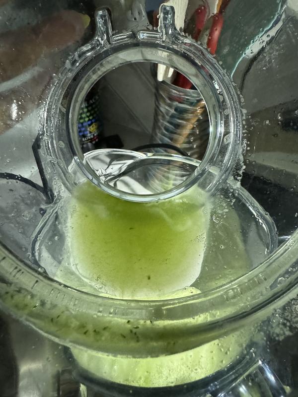 Juice in the Filter Bowl