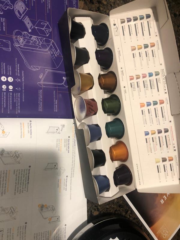 Great sample pack of espresso pods