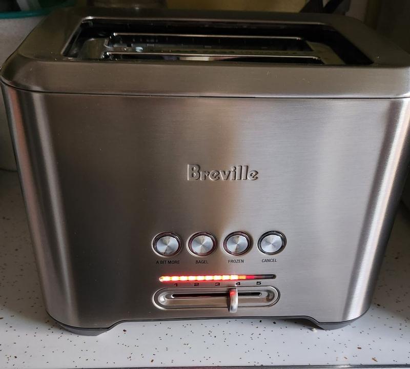  Breville BTA720XL Bit More 2-Slice Toaster, Brushed Stainless  Steel: Home & Kitchen