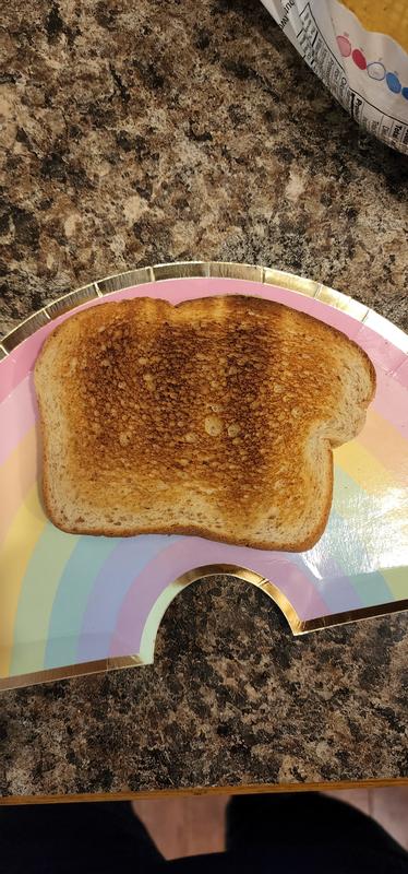 Side 2 of the same piece of bread from side 1. (This was not on bagel mode by the way)