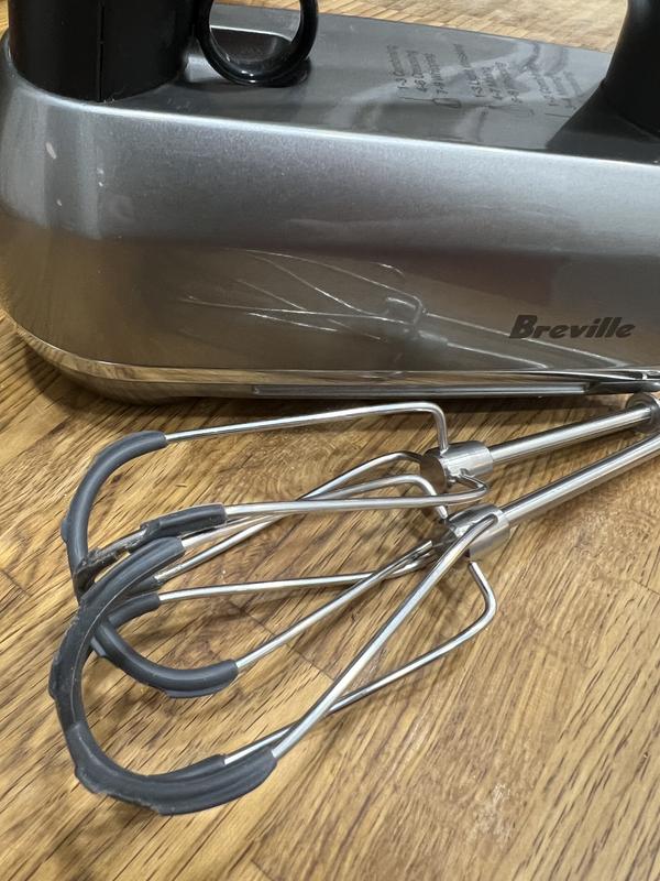 Note the rubber breaking off the beaters