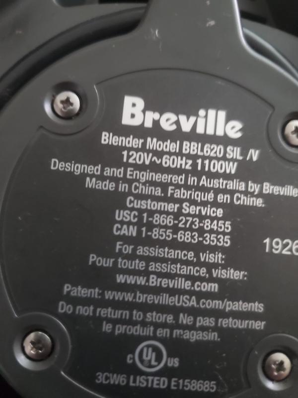 Model BBL620SIL