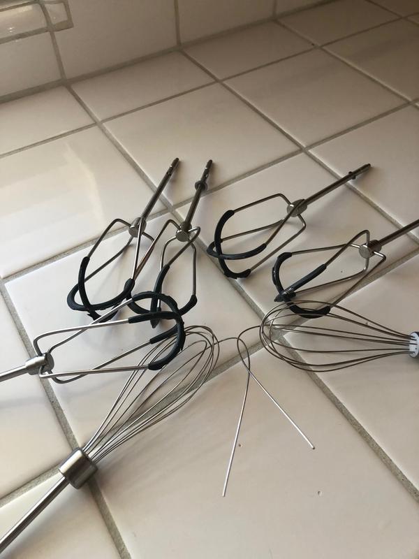 Even the beaters without rubber break