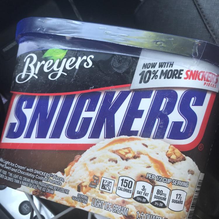 Breyers Snickers Ice Cream Nutrition Facts Besto Blog