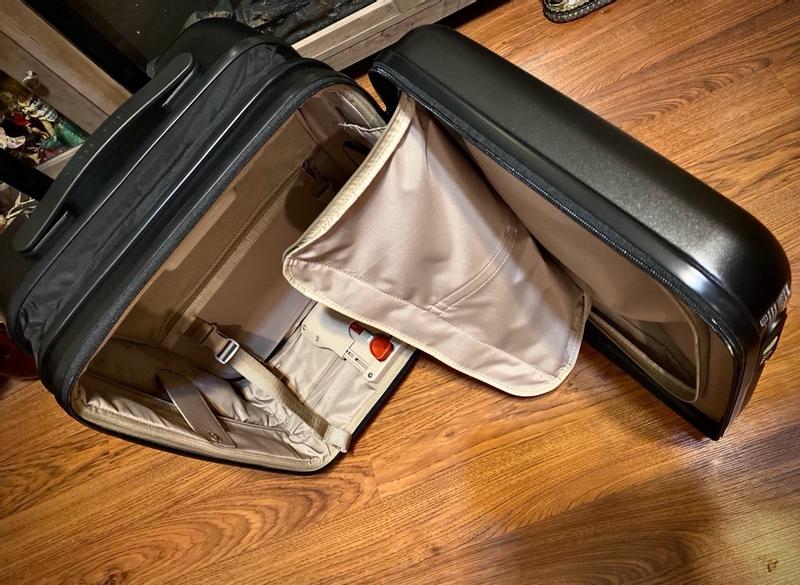Customer photo for "Luxury and Functionality in a maximum capacity luggage!"