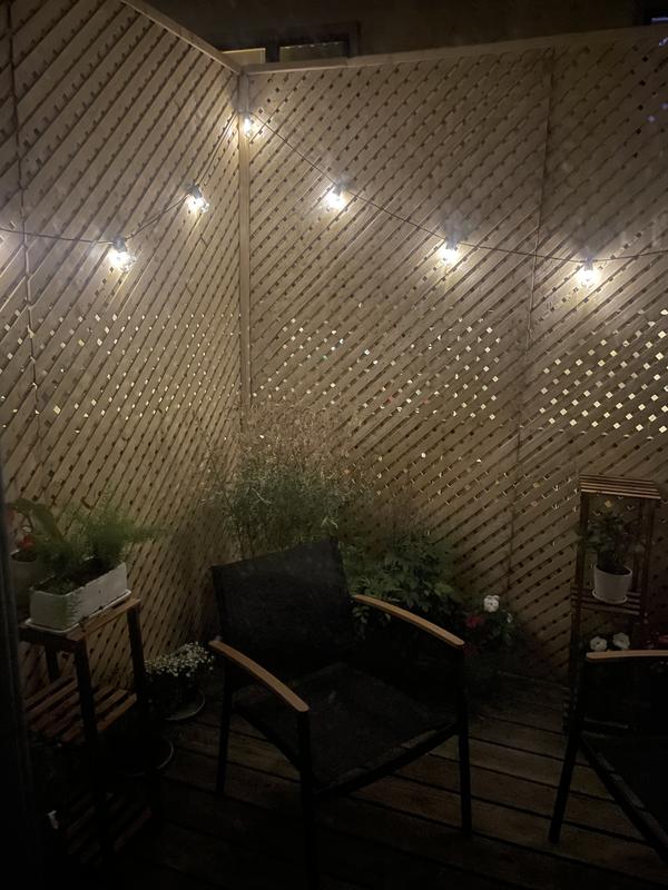 Too dim to use as only light source