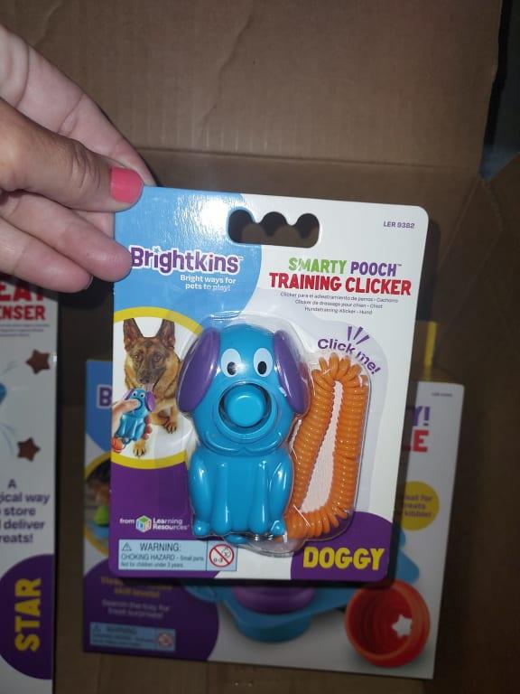 Brightkins Smarty Pooch Training Clicker Hot Dog | Petco