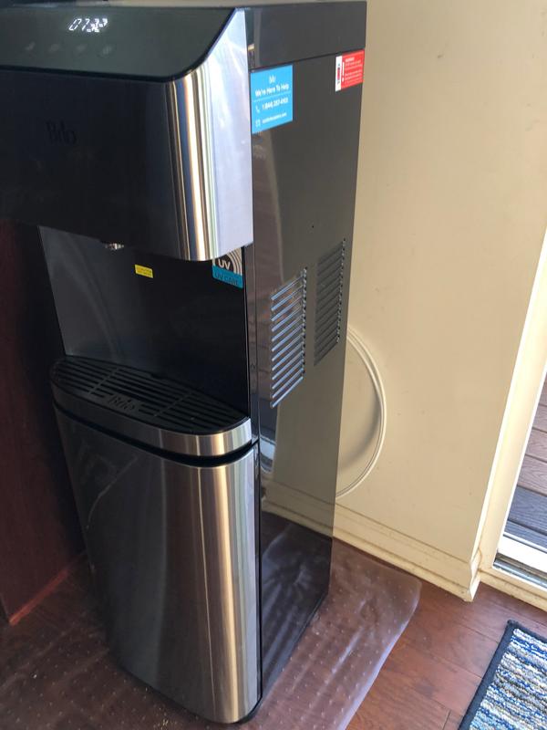 Brio Moderna UV Self Cleaning Bottleless Water Cooler Dispenser with F —