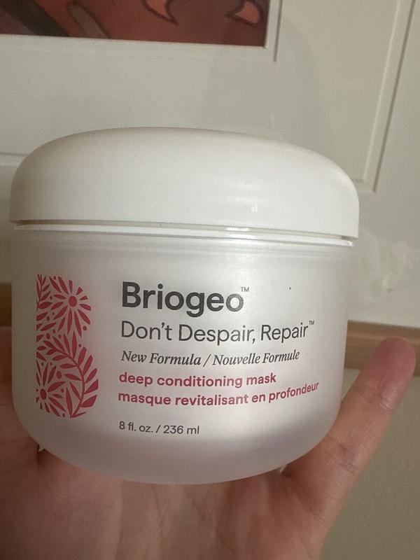 Customer photo for "Good mask for porous hair"
