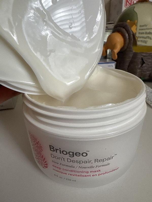 Customer photo for "Good mask for porous hair"