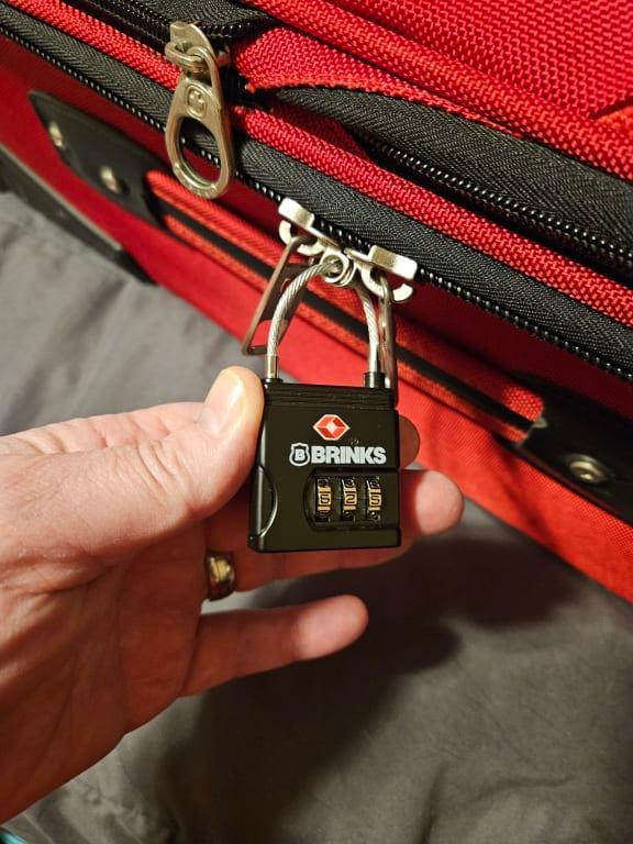25mm 3-Dial Resettable Combination TSA Travel Lock