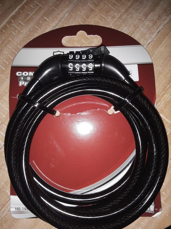 5' x 5/16” Covered Flexible Steel Combination Cable
