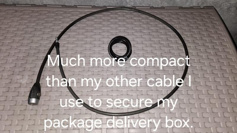 5' x 5/16” Covered Flexible Steel Combination Cable