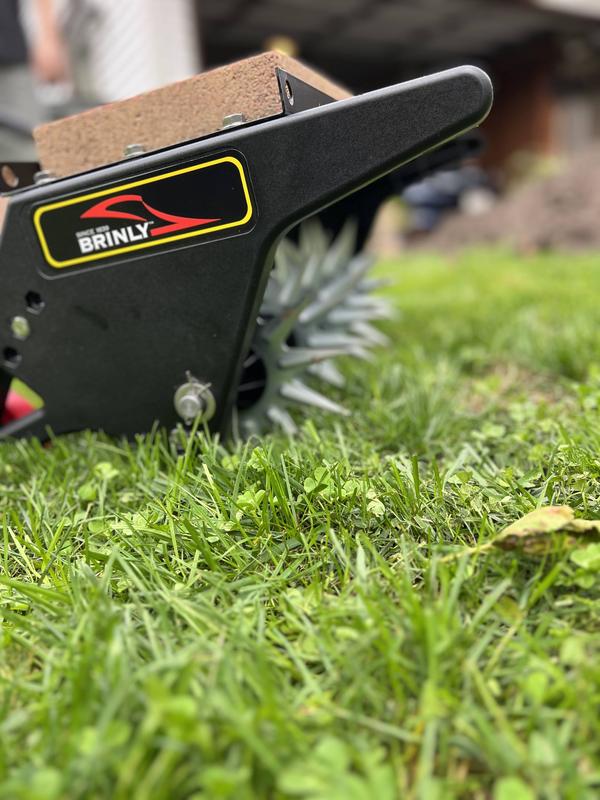 Brinly 18-in Spike Lawn Aerator in the Spike Lawn Aerators