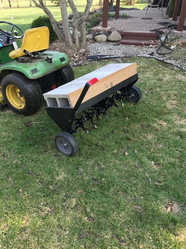 Brinly 48 plug aerator new arrivals