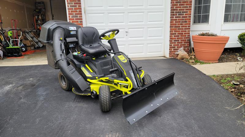 Brinly 38 Dethatcher for RYOBI Electric Riding Mowers