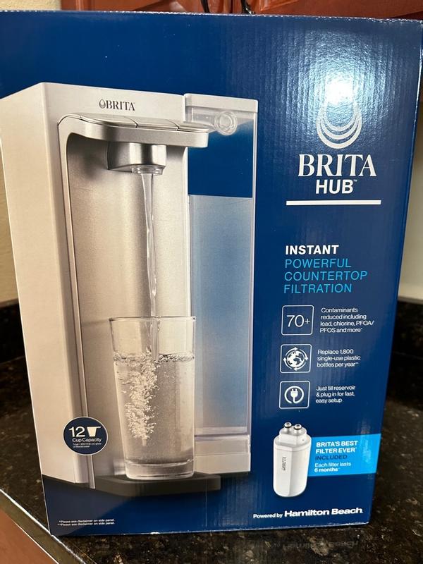 Outlet NEW Brita Hub Countertop Filtration with 6m Filter Included