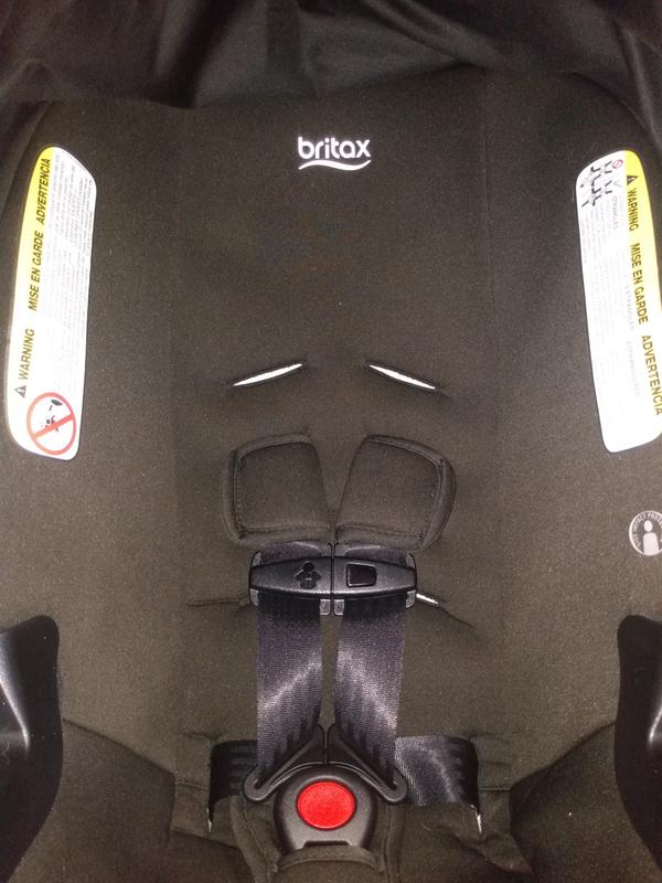 britax b safe car seat stuck in base