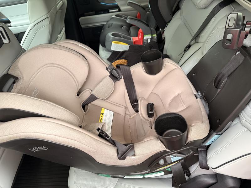 Customer photo for "Life is easier with a rotating car seat"