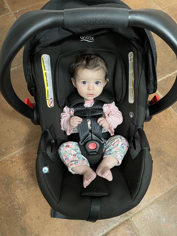 Britax b safe 2024 car seat height limit