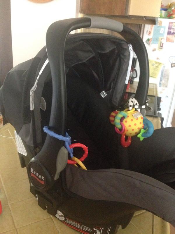 Infant car seat.