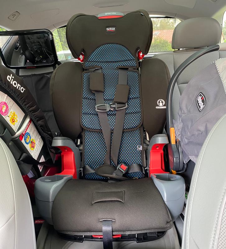 Magnetic Harness with Britax Kidfix i-size High Back Booster