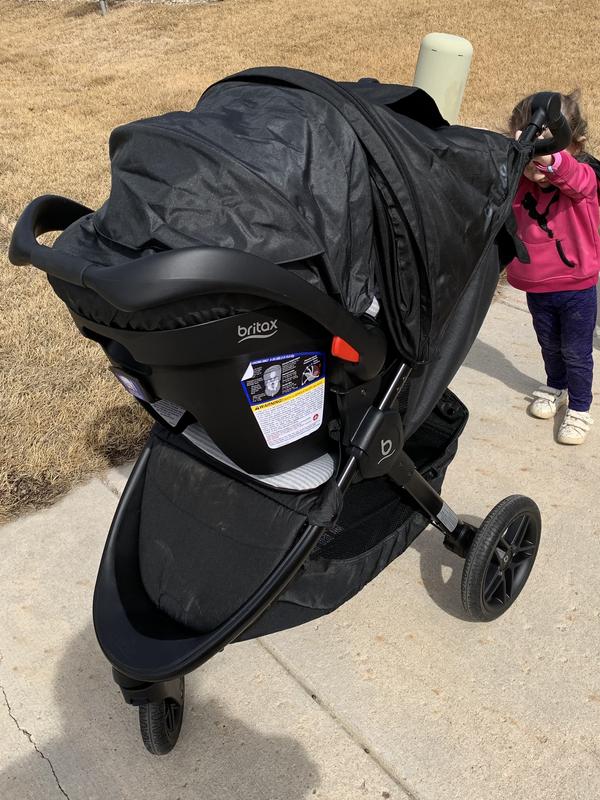 B-Free + B-Safe Gen2 Travel System - Midnight (FlexFit+)