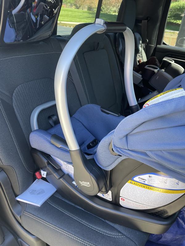 Britax car seat install without base hotsell