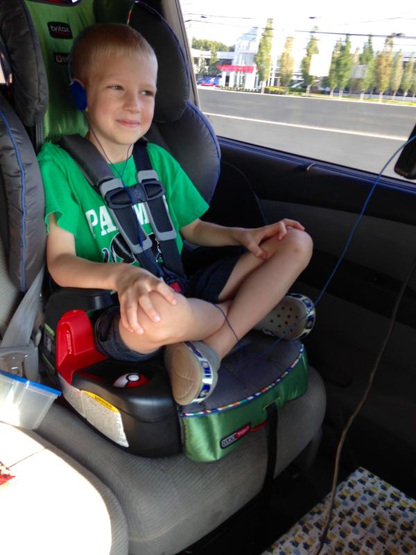 Safe & comfy on a long road trip