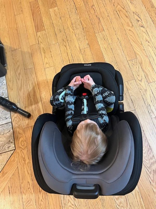 getting fitted while watching TV