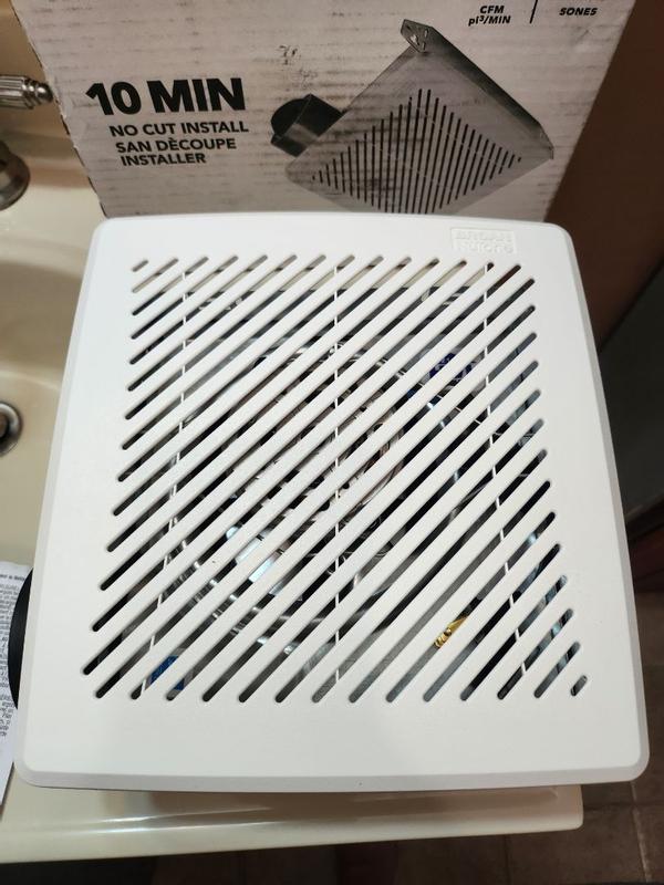 Broan-NuTone 2-Sone 50-CFM White Bathroom Ventilator Fan (ENERGY STAR ...