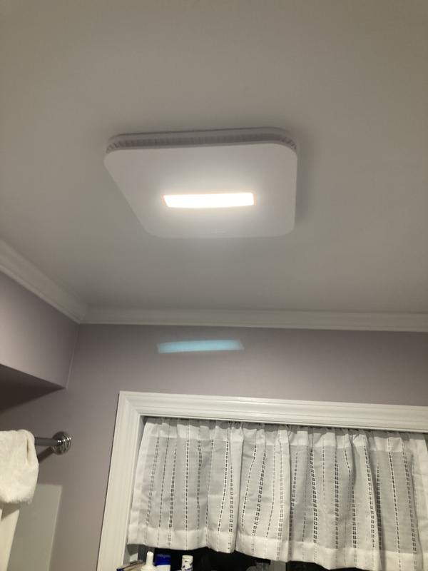 791ledm Broan Flex Series 110 Cfm Ventilation Fan With Soft Surround Led Lighting Technology 1 5 Sones Energy Star Certified
