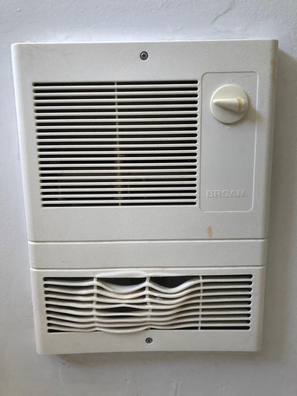 9815WH Broan® Wall Heater, High-Capacity, 1500W Heater, 120/240V