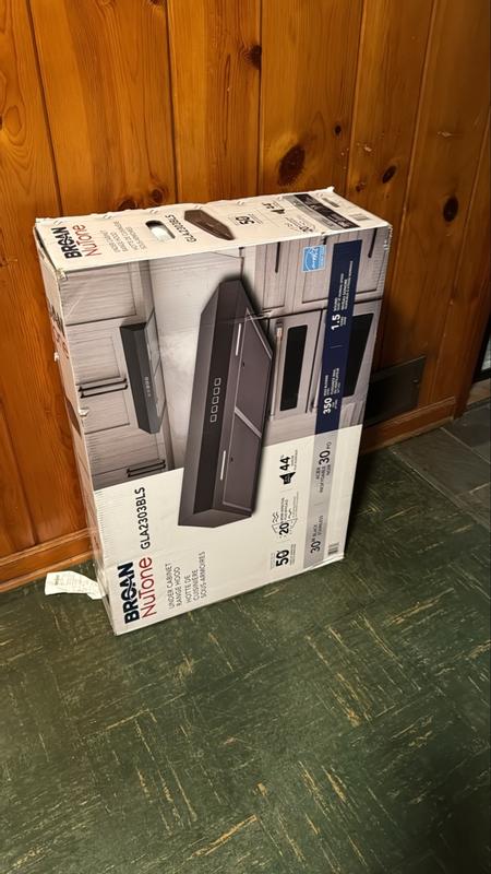 GLA2303BLS Broan-NuTone 30-Inch Under Cabinet Range Hood, ENERGY