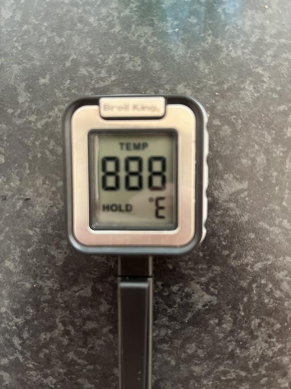 Bios Medical Digital Probe Meat Thermometer with Timer, Manual Temperature  Setting, and Temperature Alarm - Silver in the Meat Thermometers department  at