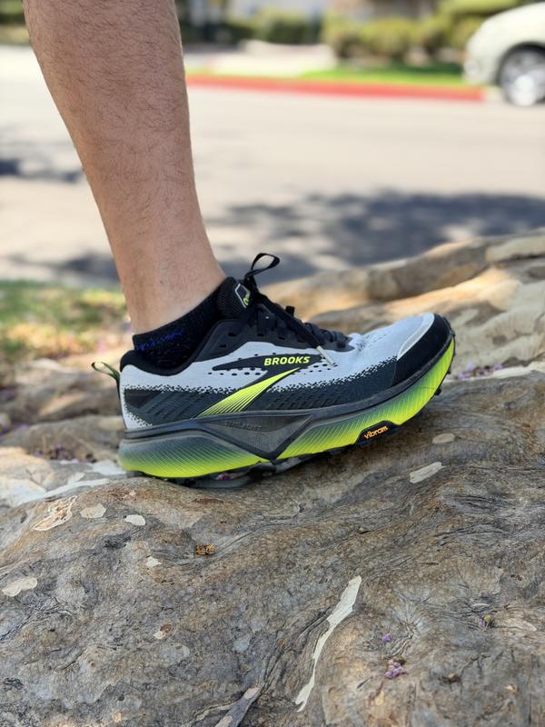 Customer photo for "Unique shoe due to it's tacky sole"