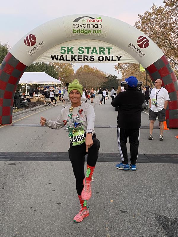 5k bridge run in Savannah and they were awesome!!!