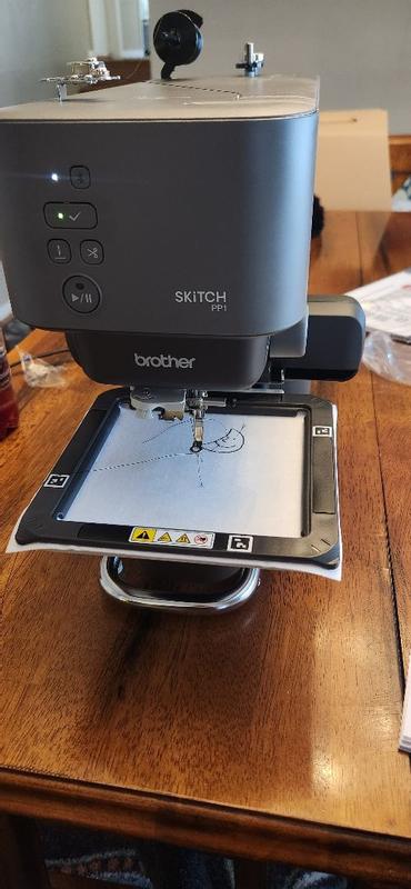 Brother Skitch PP-1 Embroidery Machine with Artspira App Black Skitch PP-1  - Best Buy